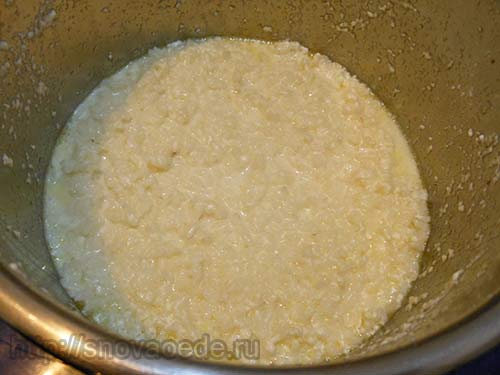 рецепт молочной рисовой каши в мультиварке